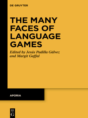 cover image of The Many Faces of Language Games